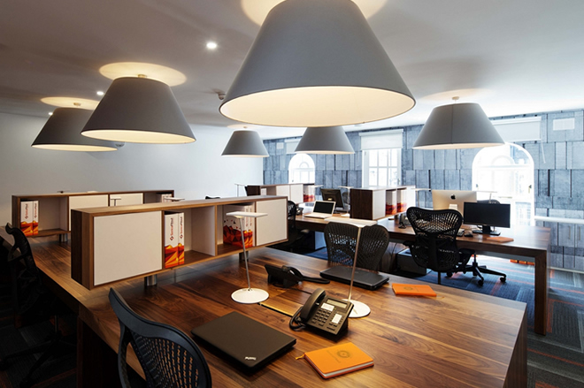 办公室照明设计标准及各区域最低照度